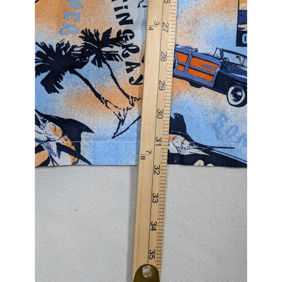 Columbia PFG Hawaiian Shirt Mens XL Florida Off Shore Fishing Vented Deep Sea - Picture 8 of 8